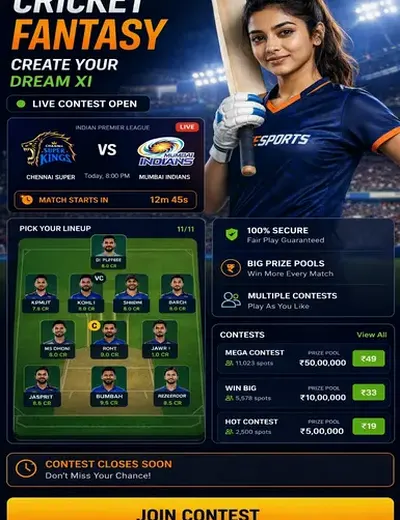 14VIN (14 vinbet) fantasy cricket & matchday visual 3